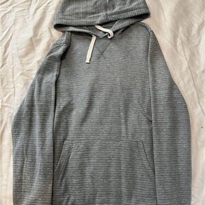 Gray Sonoma Striped Hoodie for Men